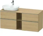 Duravit Waschtischunterschrank wandh&auml;ngend &bdquo;D-Neo&ldquo; 140 &times; 66,4 &times; 55 cm...