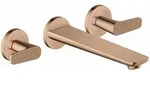 Hansgrohe Unterputz-Armatur &bdquo;Axor Citterio C&ldquo; Ausladung 0 mm in Polished Red Gold