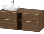 Duravit Waschtischunterschrank wandh&auml;ngend &bdquo;D-Neo&ldquo; 140 &times; 66,4 &times; 55 cm...