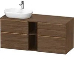 Duravit Waschtischunterschrank wandh&auml;ngend &bdquo;D-Neo&ldquo; 140 &times; 66,4 &times; 55 cm...