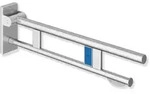 HEWI Mobiler St&uuml;tzklappgriff Duo Design A Edelstahl links