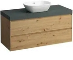 Waschtischunterbau+Waschtischplatte (MODULAR SYSTEM) LANI 495x1185x580 mit...