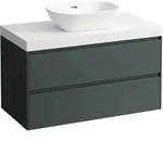 Waschtischunterbau+Waschtischplatte (MODULAR SYSTEM) LANI 495x985x580 mit...