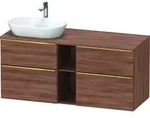 Duravit Waschtischunterschrank wandh&auml;ngend &bdquo;D-Neo&ldquo; 140 &times; 66,4 &times; 55 cm...