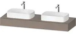 Duravit Konsole &bdquo;Qatego&ldquo; in Basalt Matt