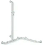 HEWI Duschhandlauf Serie 801 PG90, Signalwei&szlig;