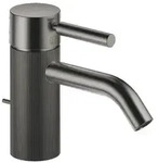 Dornbracht META Waschtisch-Einhandbatterie mit Ablaufgarnitur Dark Platinum