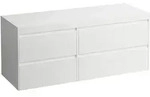 Waschtischunterbau+Waschtischplatte (MODULAR SYSTEM) LANI 495x1370x580 ohne
