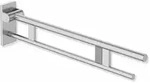 HEWI St&uuml;tzklappgriff Duo System 900 Edelstahl matt geschliffen 850 mm