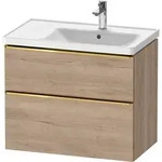 Duravit Waschtischunterschrank wandh&auml;ngend &bdquo;D-Neo&ldquo; 78,4 &times; 62,5 &times; 45,2 cm...