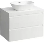 Waschtischunterbau+Waschtischplatte (MODULAR SYSTEM) LANI 495x785x580 mit...