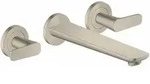 Hansgrohe Unterputz-Armatur &bdquo;Axor Citterio C&ldquo; Ausladung 0 mm in Brushed Nickel