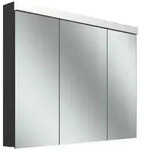 Schneider Spiegelschrank &bdquo;LOW plus LED&ldquo; 995 &times; 747 &times; 133 mm in schwarz matt