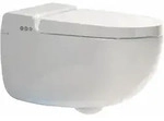 Kludi-CLEANTRONIC Wandh&auml;nge-Dusch-WC, wei&szlig; gl&auml;nzend, Smart-Funktion, kompakte