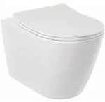 Kludi-RESA R Spiralflush-Wand-WC 52 cm, P-f&ouml;rmiger Abfluss Mattschwarz