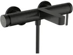 Hansgrohe Finoris Wannenmischer Aufputz, Brushed Black Chrome, Ausladung 194...