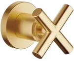 Dornbracht Tara Unterputzventil, rechtsschlie&szlig;end 3/4 Messing geb&uuml;rstet (23kt Gold)