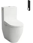 CLEANET PRO Sp&uuml;lrandlose Stand-WC-Kombination, Abgang waagrecht oder senkrecht
