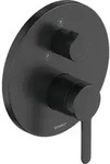 Duravit Einhand-Unterputz-Armatur &bdquo;Serie C.1&ldquo; in Schwarz (matt)
