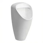 Absaugeurinal CAPRINO PLUS 350x320x645, sp&uuml;lrandlos, Wasserzulauf innen mit