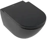 Villeroy & Boch Subway 3.0 Tiefsp&uuml;l-WC sp&uuml;lrandlos, Pure Black CeramicPlus,...