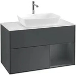 Villeroy & Boch Finion Waschbeckenunterschrank F78, 1000x603x501mm, Midnight Blue