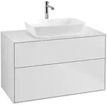 Villeroy & Boch Finion Waschbeckenunterschrank G76, 1000x603x501mm, White Matt