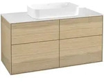 Villeroy & Boch Finion Waschbeckenunterschrank F67, 1200x603x501mm, Eckig, Ohne