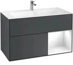 Villeroy & Boch Finion Waschbeckenunterschrank F04, 996x591x498mm, mit Beleuchtung, 2