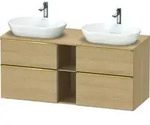 Duravit Waschtischunterschrank wandh&auml;ngend &bdquo;D-Neo&ldquo; 140 &times; 66,4 &times; 55 cm...