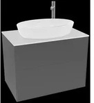 Villeroy & Boch Finion Waschbeckenunterschrank G87 800x603x501mm Anthracite Matt