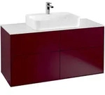 Villeroy & Boch Finion Waschbeckenunterschrank F38, 1200x603x501mm, HB Peony Matt