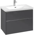 Villeroy & Boch Subway 3.0 Waschbeckenunterschrank C57400 772x576x478mm Graphite