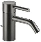 Dornbracht META Waschtisch-Einhandbatterie mit Ablaufgarnitur Dark Platinum
