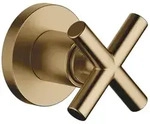 Dornbracht Tara UP-Zweiwege-Umstellung Dark Brass geb&uuml;rstet