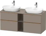 Duravit Waschtischunterschrank wandh&auml;ngend &bdquo;D-Neo&ldquo; 140 &times; 66,4 &times; 55 cm...