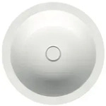 Unterbauwaschtisch &bdquo;BetteBalance&ldquo;, ohne &Uuml;berlauf 47,5 &times; 47,5 cm in Moosgr&uuml;n