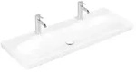 Villeroy & Boch Schrankwaschtisch Skyla Doppelwaschtisch, Stone White...