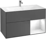 Villeroy & Boch Finion Waschbeckenunterschrank F04 996x591x498mm Anthracite