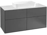 Villeroy & Boch Finion Waschbeckenunterschrank F26 1200x603x501mm Anthracite