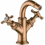 Hansgrohe AXOR Montreux 2-Griff-Bidetarmatur in Brushed Bronze, Ausladung 104...