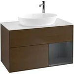 Villeroy & Boch Finion Waschbeckenunterschrank F90 1000x603x501mm mit Beleuchtung