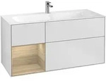 Villeroy & Boch Finion Waschbeckenunterschrank F06, 1196x591x498mm, mit...
