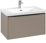 Villeroy & Boch Waschbeckenunterschrank Subway 3.0, eckig, Taupe, 772 x 429 x...