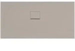 Villeroy & Boch rechteckige Duschwanne Squaro Infinity Quaryl Almond Einbauma&szlig;...
