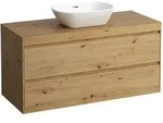 Waschtischunterbau+Waschtischplatte (MODULAR SYSTEM) LANI 495x1185x580 mit...