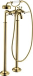 Hansgrohe 16553990, Hansgrohe AXOR Montreux 2-Griff Wannenarmatur bodenstehend,