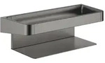 Dornbracht Ablage SERIENSPEZIFISCH Dark Platinum geb&uuml;rstet &ndash; Breite 303 mm,