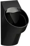 Urinal &bdquo;VAL&ldquo; in Schwarz (gl&auml;nzend)