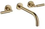 Dornbracht TARA Waschtisch-Wandbatterie ohne Ablaufgarnitur, Dark Brass...